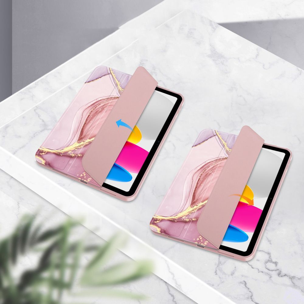 Etui z klapką Tech-Protect SC Pen do Apple iPad 10 gen. 2022, różowe